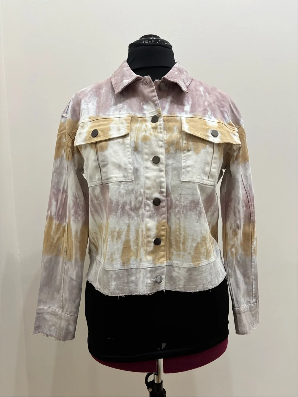 Mystree Tie Dye Denim Jacket - NWT - Picture 1 of 5